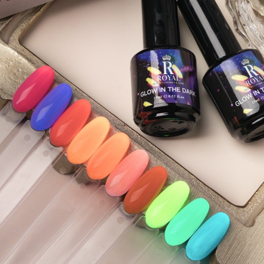 Royal Glow In The Dark 48 Colors Gel Collection