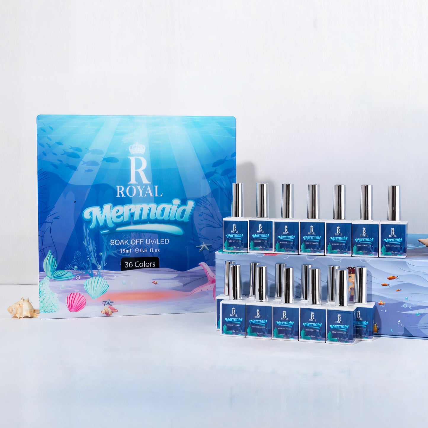 Royal Mermaid 36 Colors Gel Collection