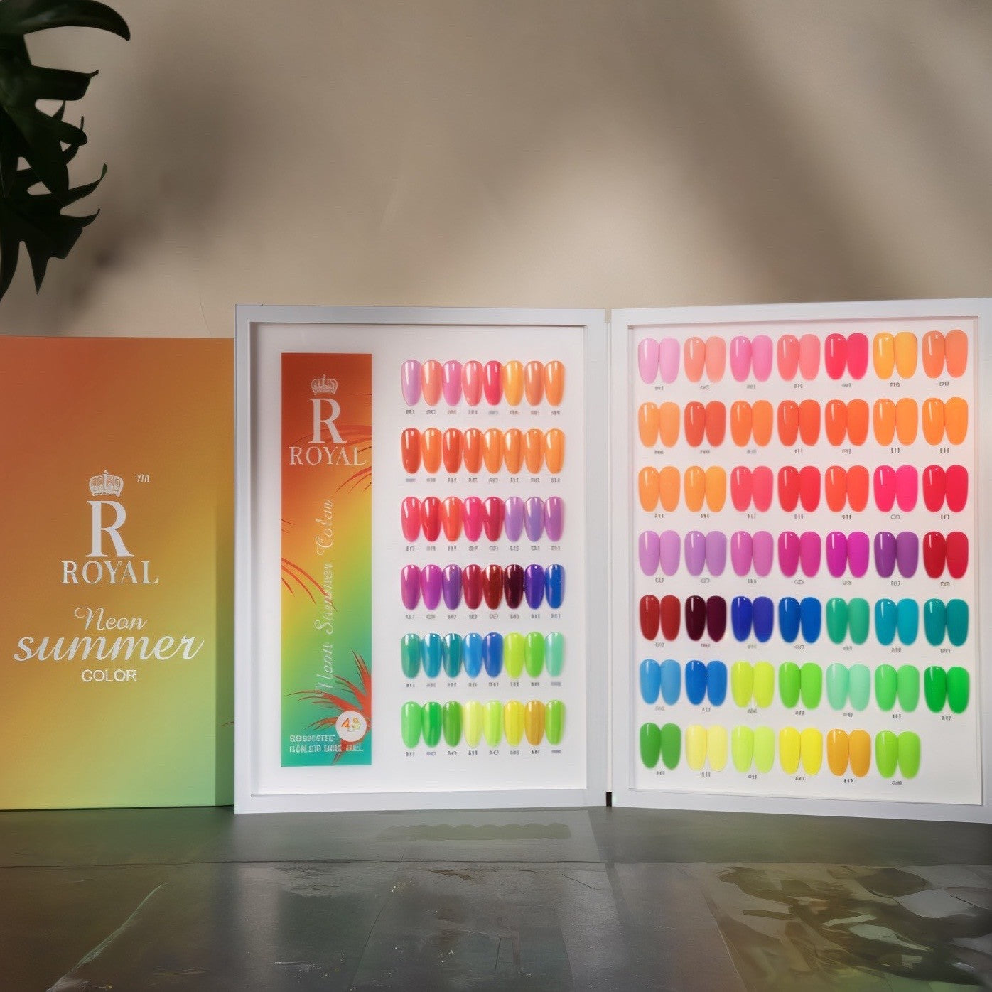 Royal Neon Summer 48 Gel colors Collection