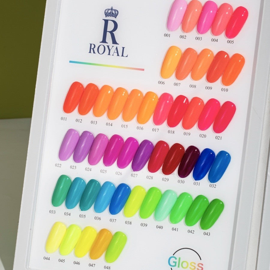 Royal Neon Summer 48 Gel colors Collection