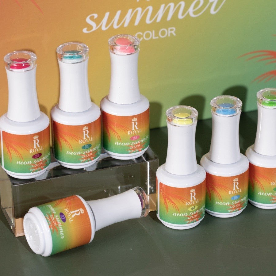 Royal Neon Summer 48 Gel colors Collection
