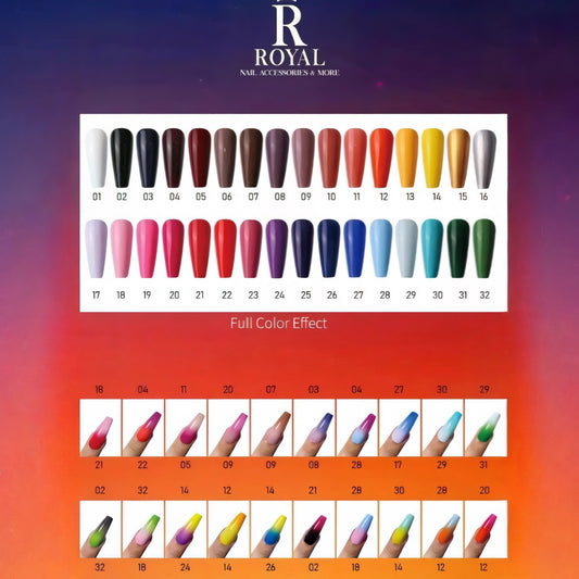 Royal Ombre Pat Pat Gel 32 Colors Collectio(Gel Dặm Ombre)