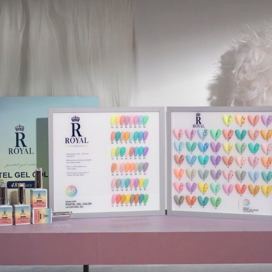 Royal Pastel 48 Colors Gel Collection