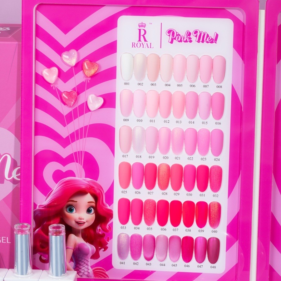 Royal "Pink Me" 48 Gel Colors Collection