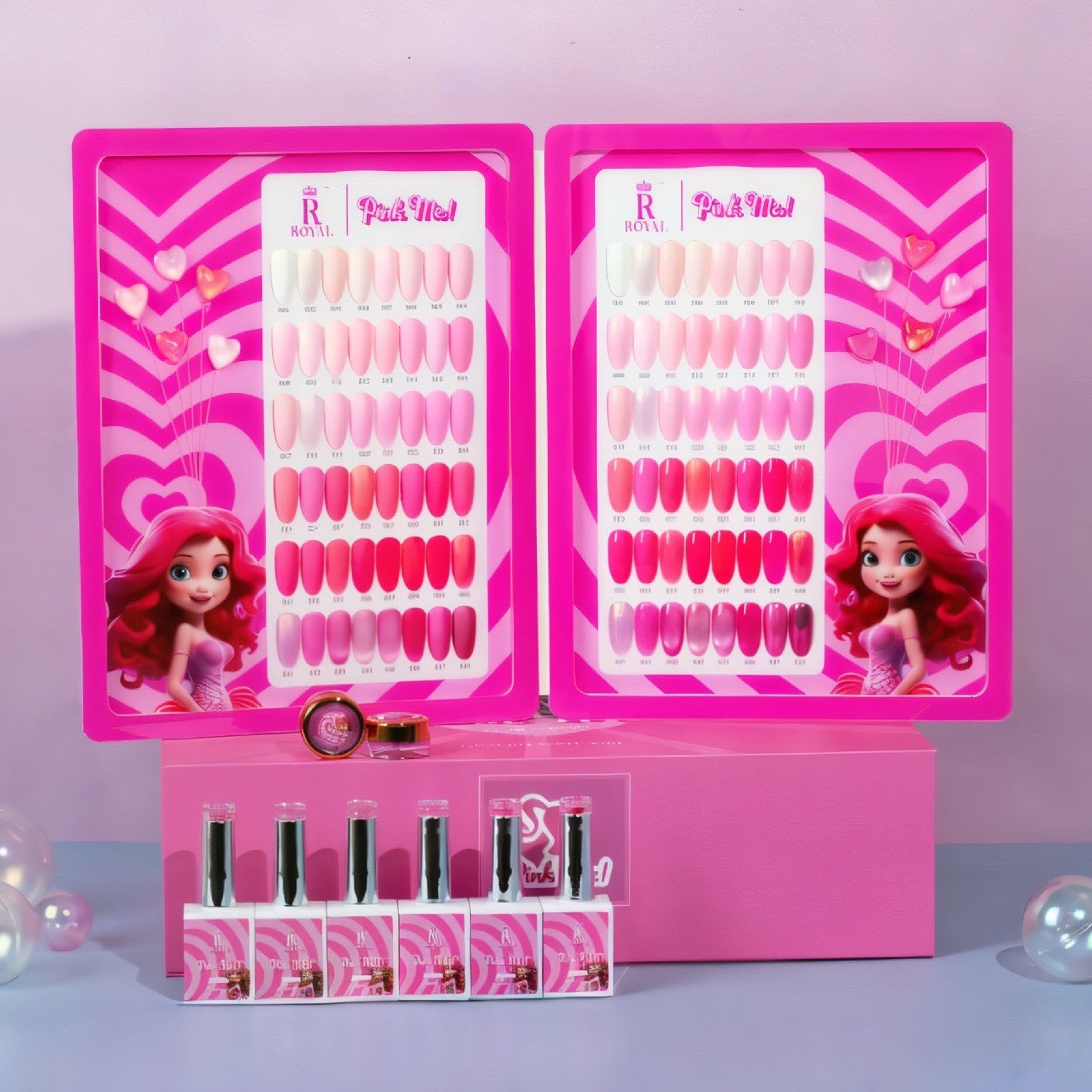 Royal "Pink Me" 48 Gel Colors Collection