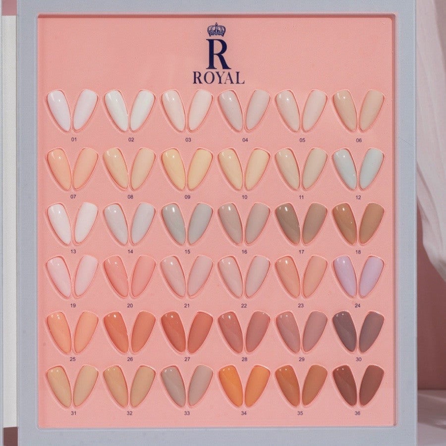 Royal "Beige" 36 Colors Gel Collection