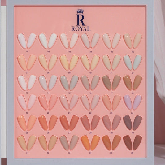 Royal "Beige" 36 Colors Gel Collection
