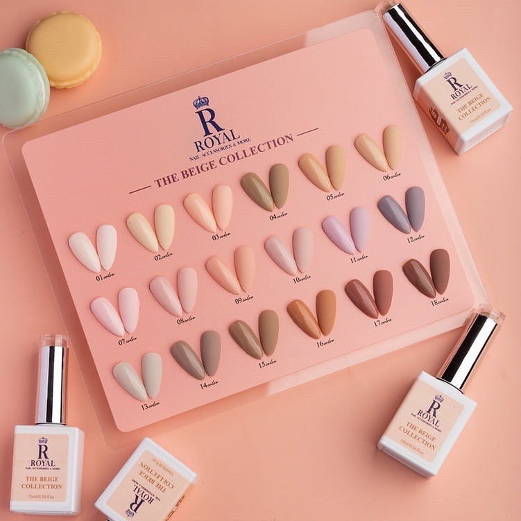 Royal "Beige" 36 Colors Gel Collection
