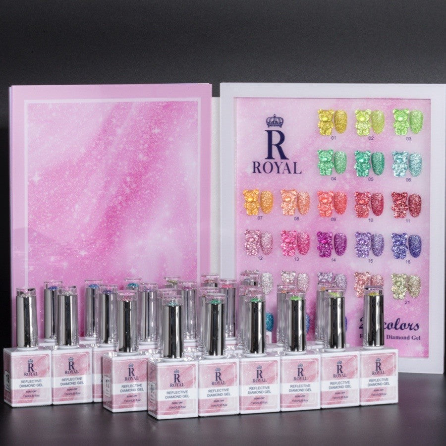 Royal Reflective Diamond 24 Colors Gel Collection