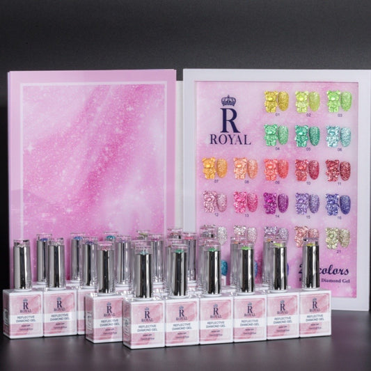 Royal Reflective Diamond 24 Colors Gel Collection
