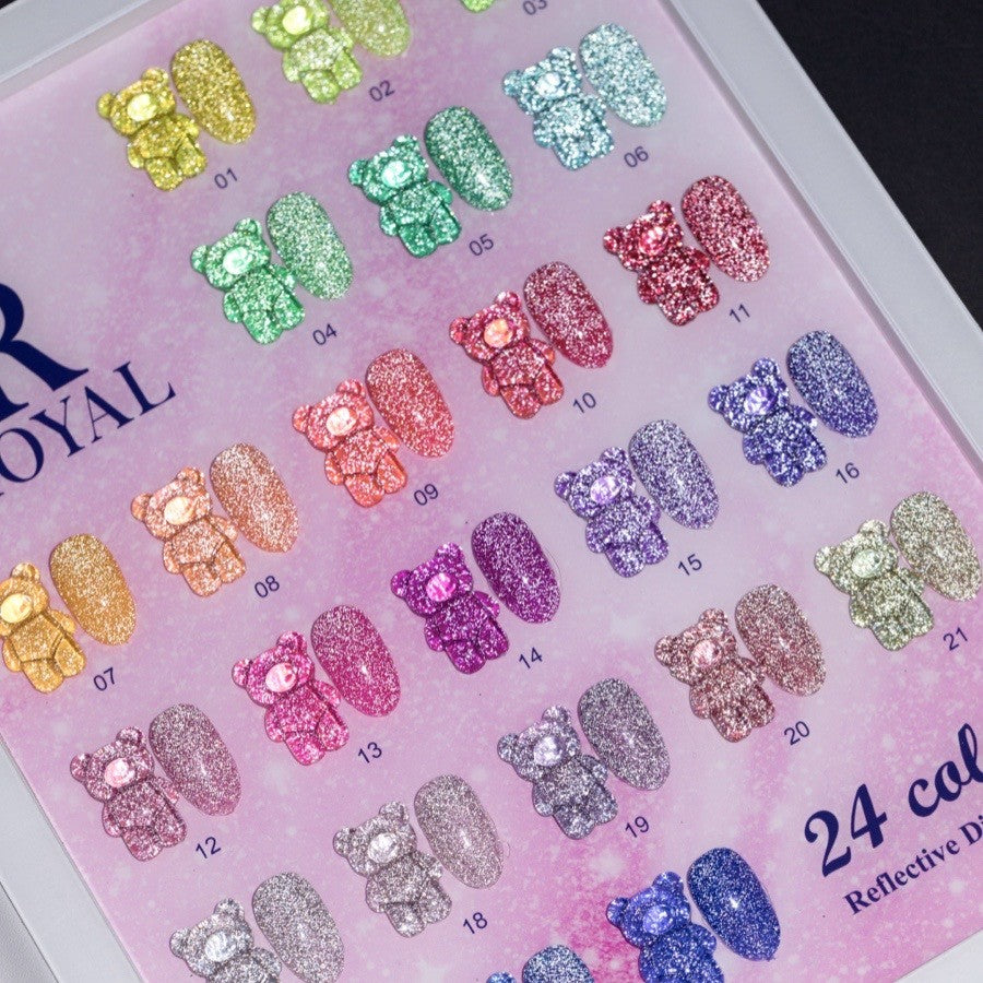 Royal Reflective Diamond 24 Colors Gel Collection
