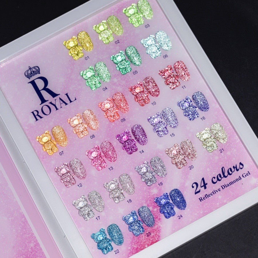 Royal Reflective Diamond 24 Colors Gel Collection