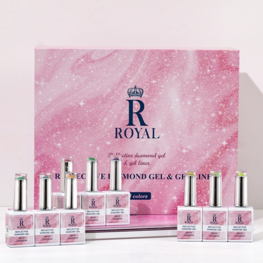Royal Reflective Diamond 24 Colors Gel Collection