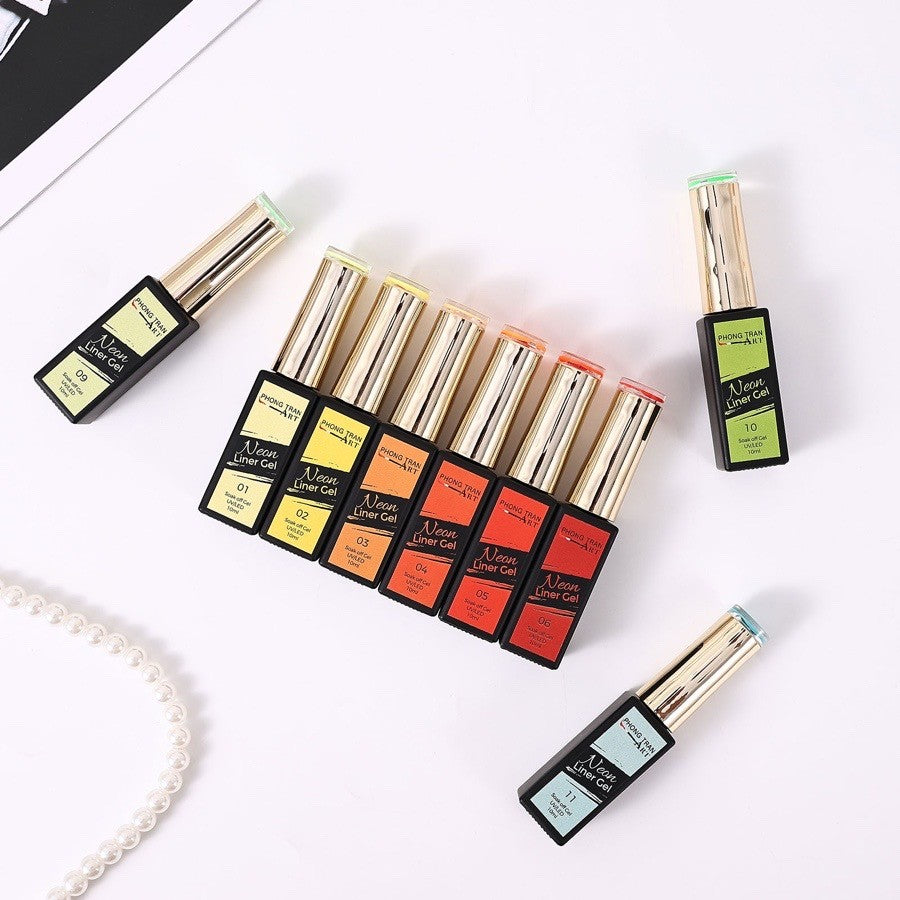 Neon Gel Linner Design (Set of 12)