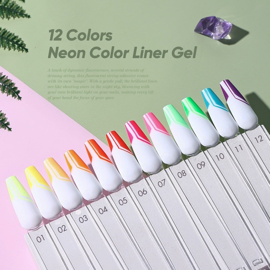 Neon Gel Linner Design (Set of 12)