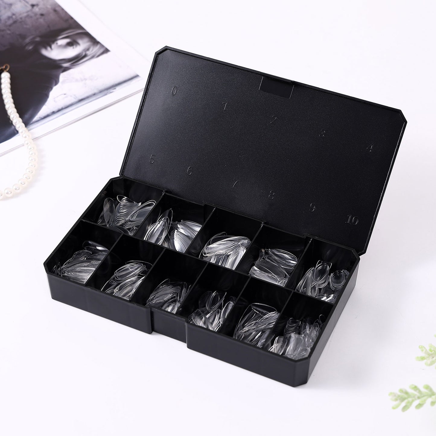 Almond Medium Press-On Gel X Tips