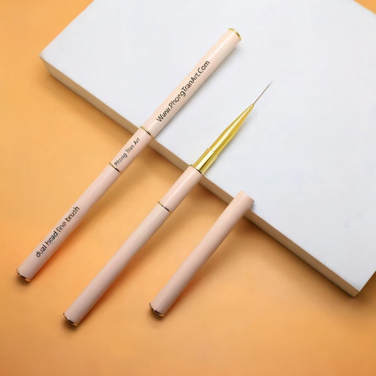 Dual Heads Linner Brush ( 10mm-20mm)