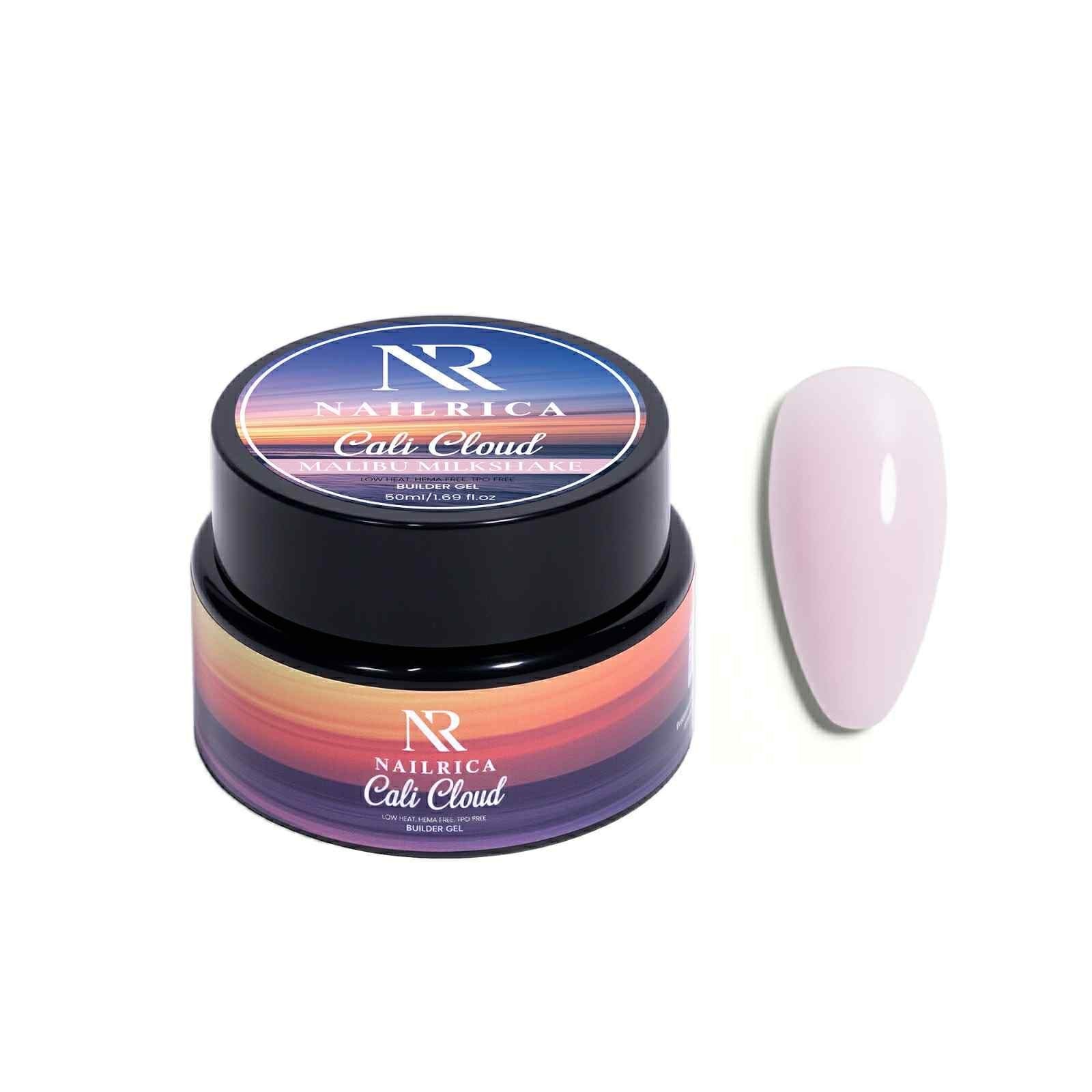 NAILRICA Builder Gel "Cali Cloud" Collection of 12 Colors