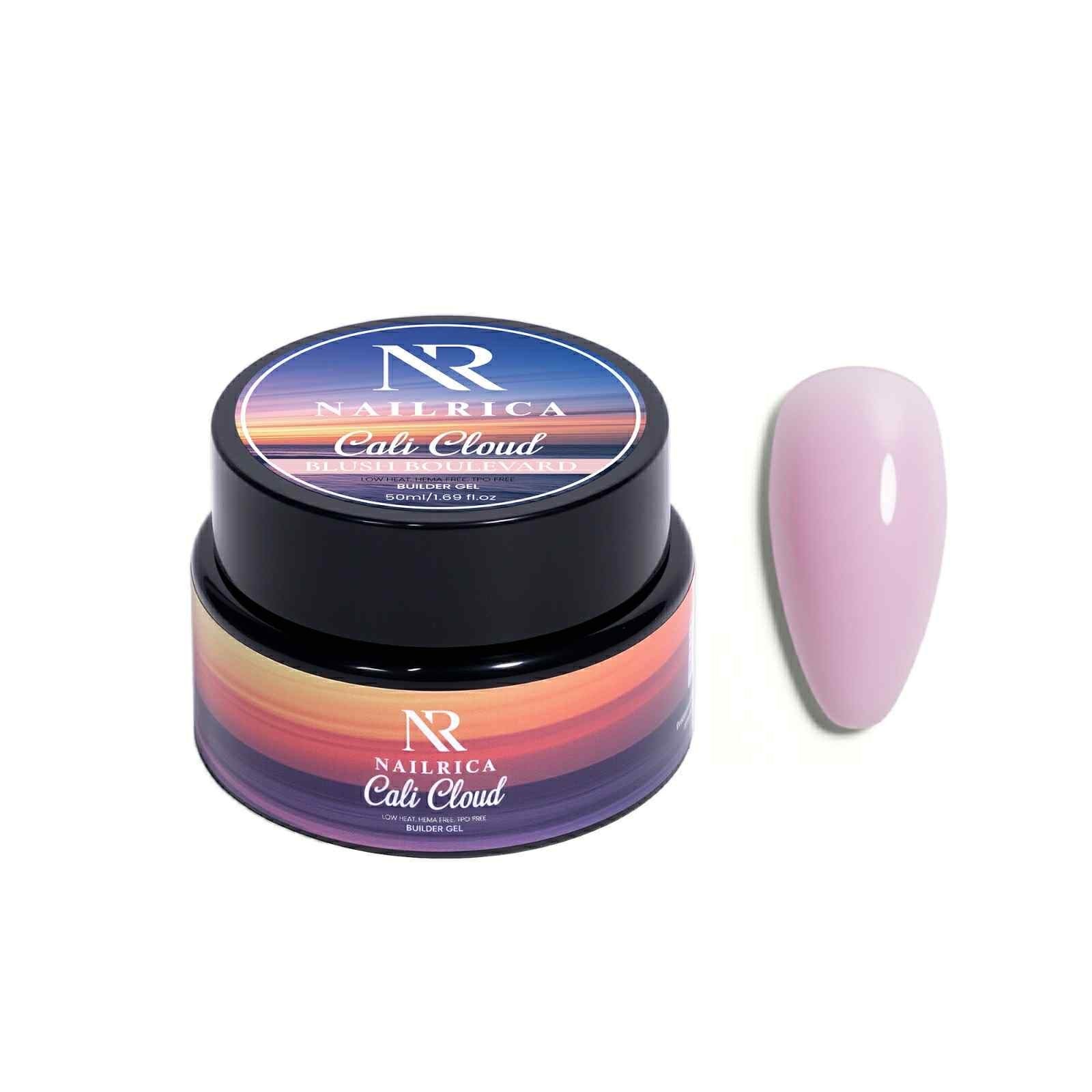 NAILRICA Builder Gel "Cali Cloud" Collection of 12 Colors