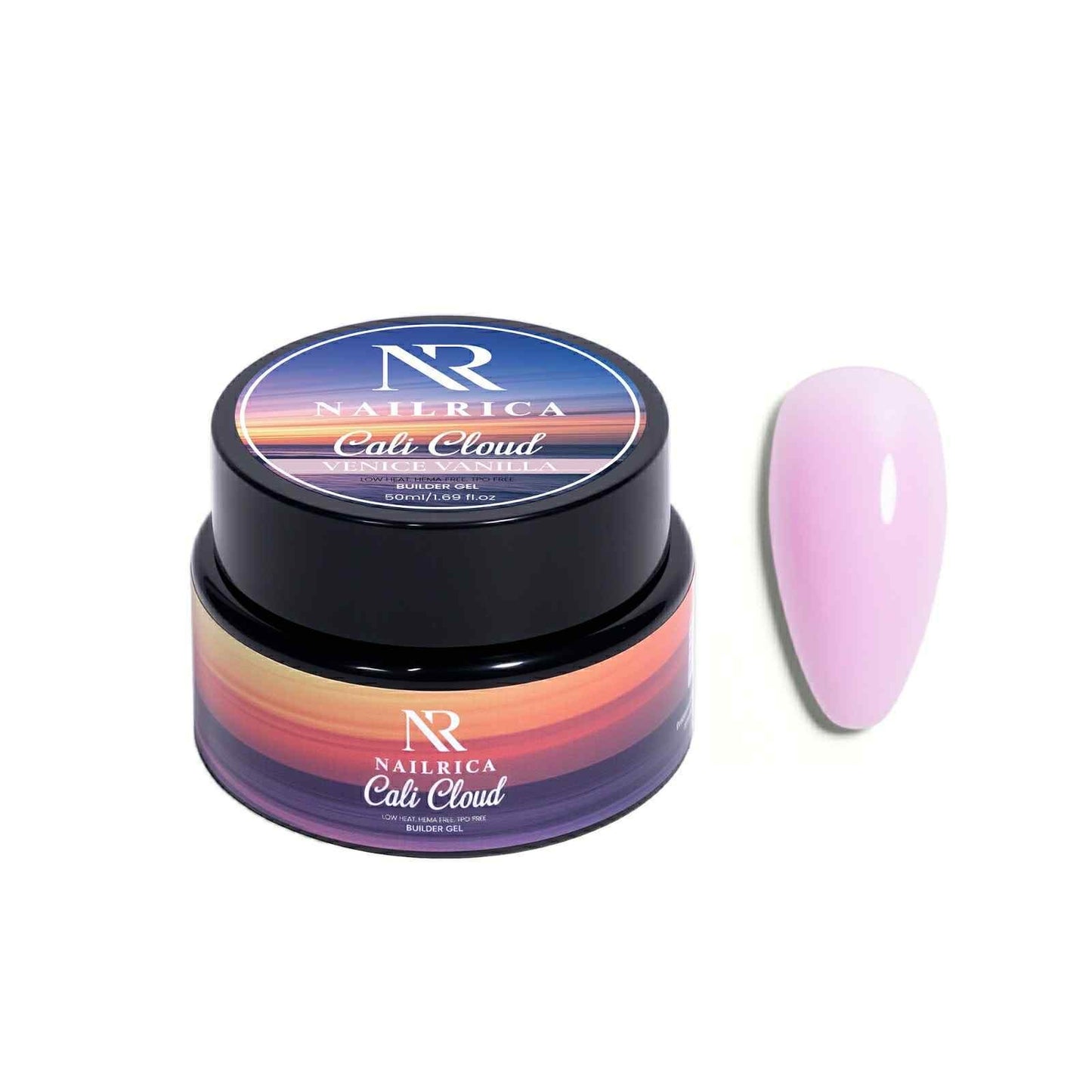 NAILRICA Builder Gel "Cali Cloud" Collection of 12 Colors