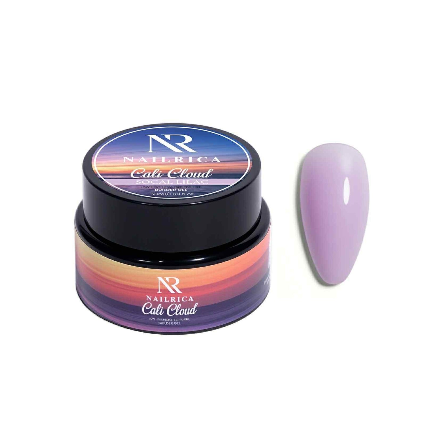 NAILRICA Builder Gel "Cali Cloud" Collection of 12 Colors