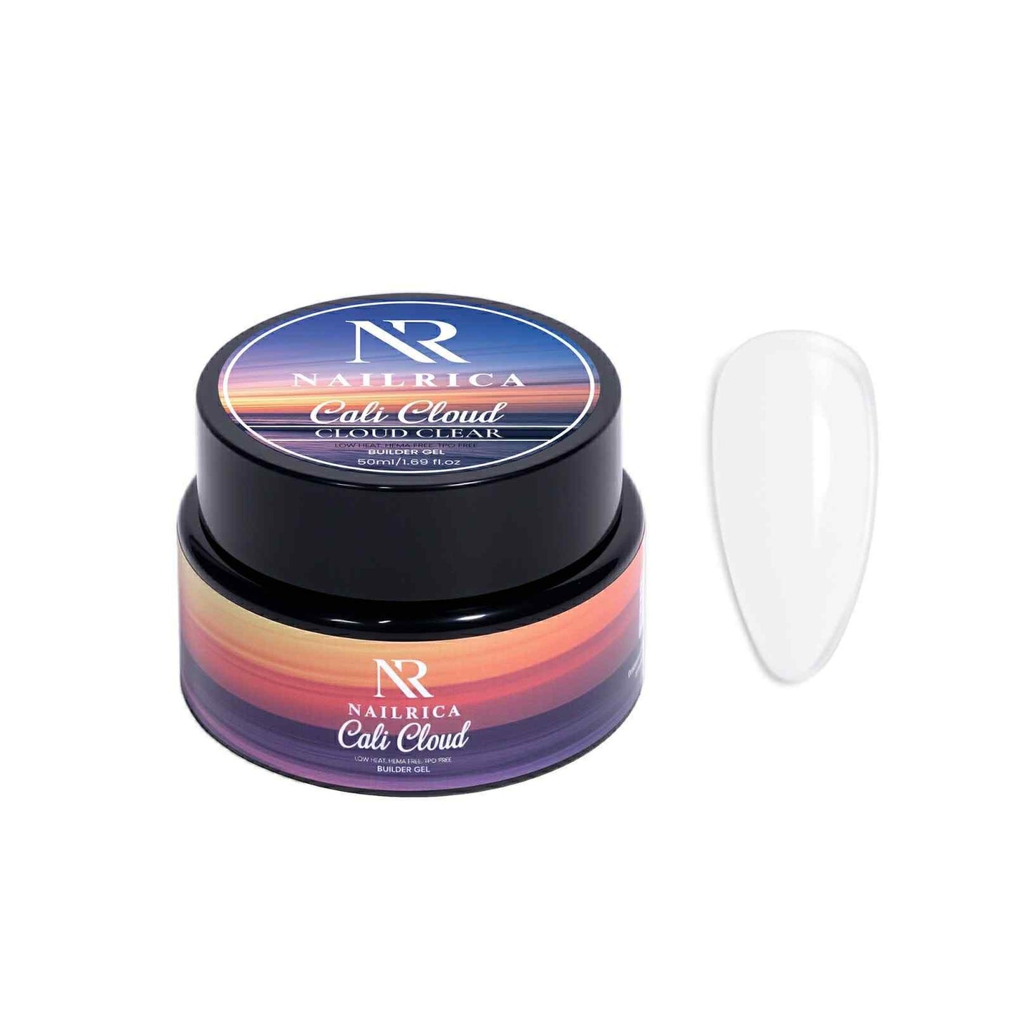 NAILRICA Builder Gel "Cali Cloud" Collection of 12 Colors