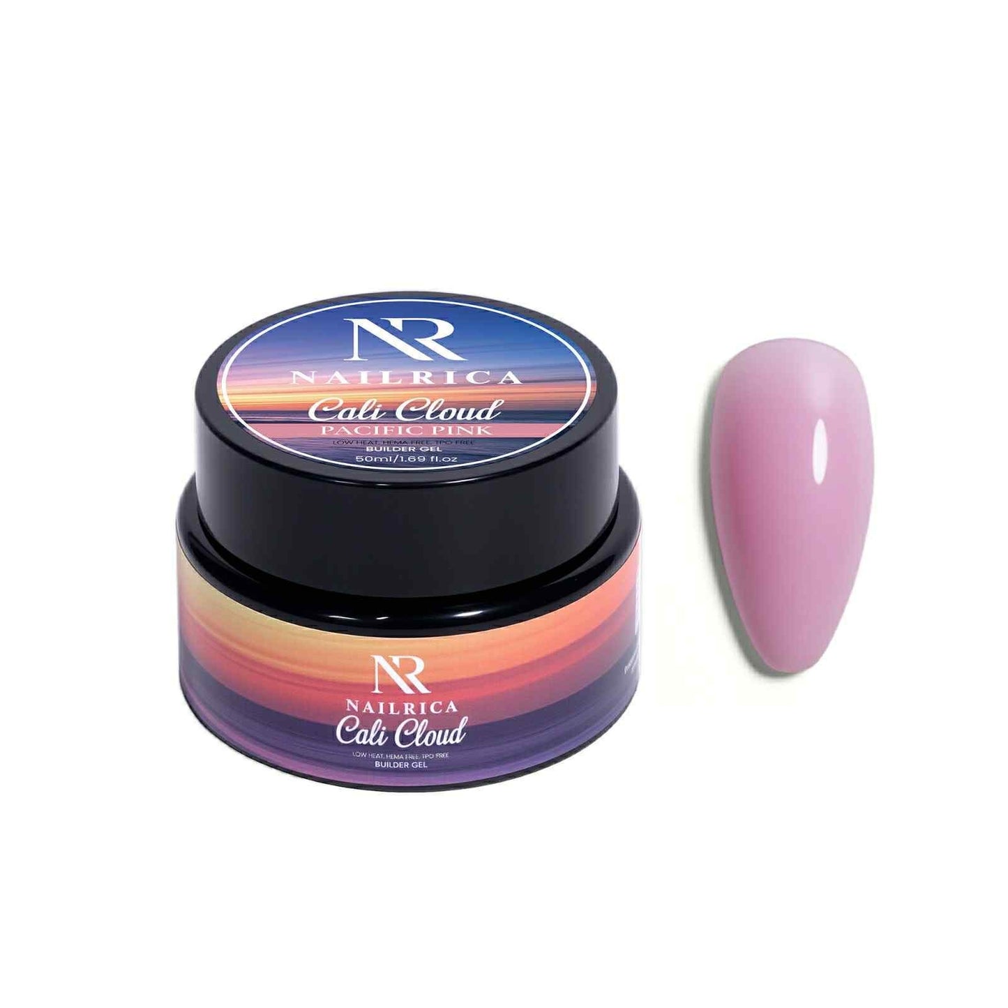 NAILRICA Builder Gel "Cali Cloud" Collection of 12 Colors