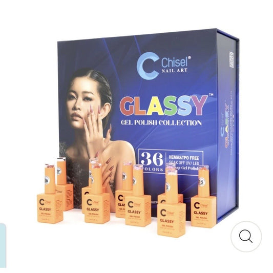 Chisel Glassy Collection 36 Colors