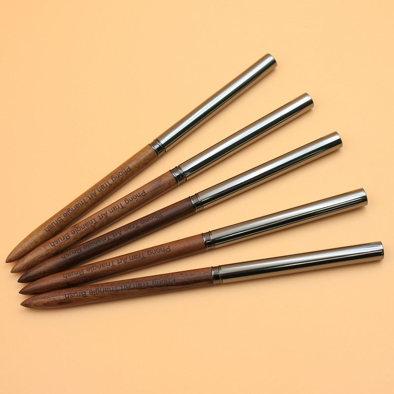 Triangle Brush (Cọ Vẽ Tam Giác Cán Gỗ)