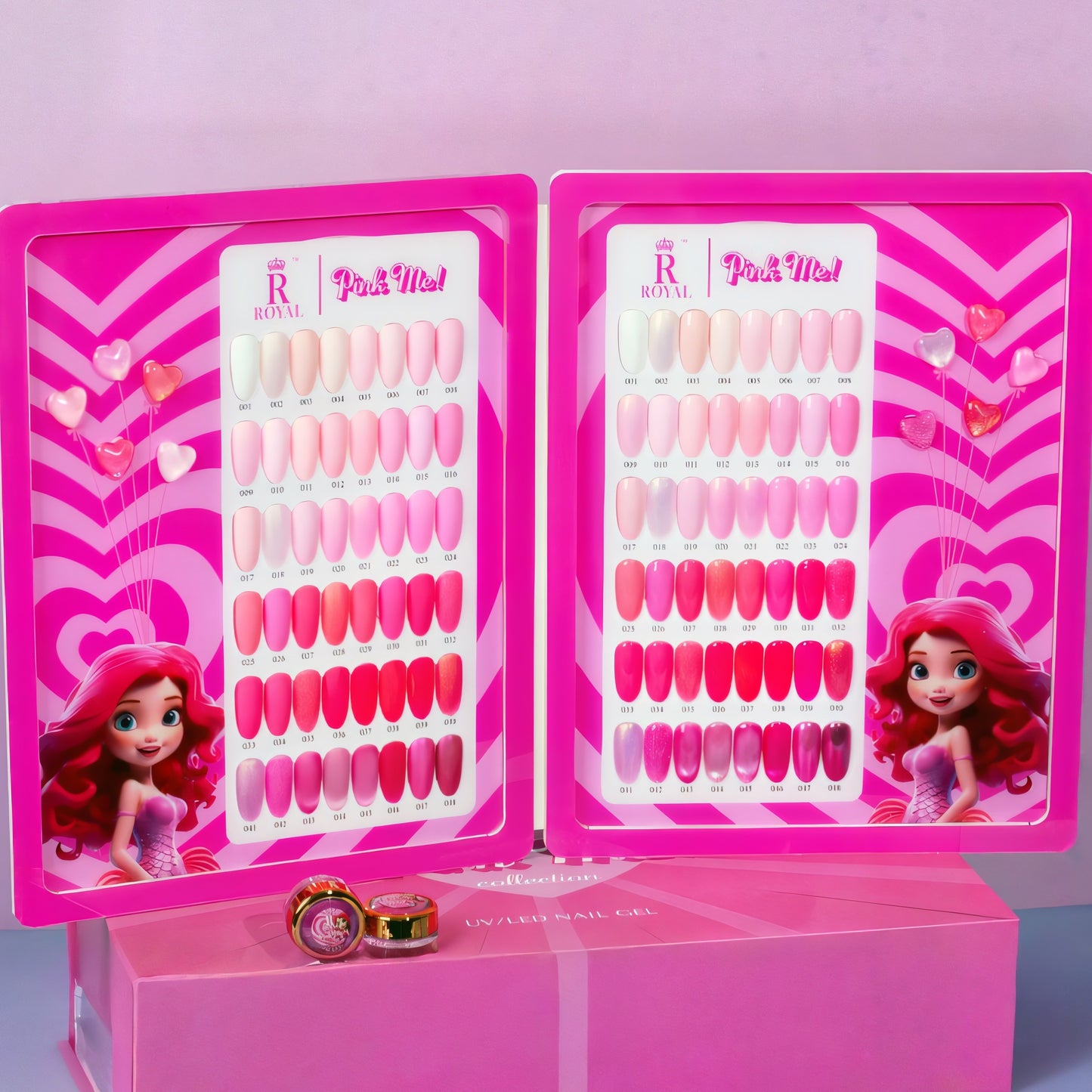 Royal "Pink Me" 48 Gel Colors Collection