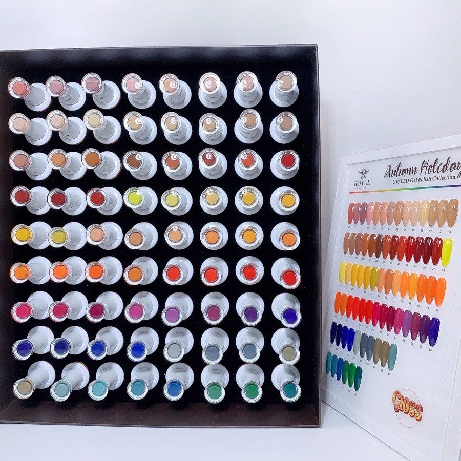 Royal Autumn Holiday 72 Colors Gel Collection