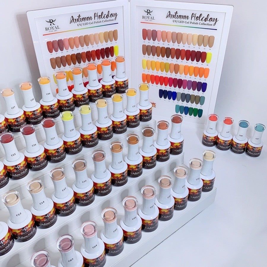 Royal Autumn Holiday 72 Colors Gel Collection