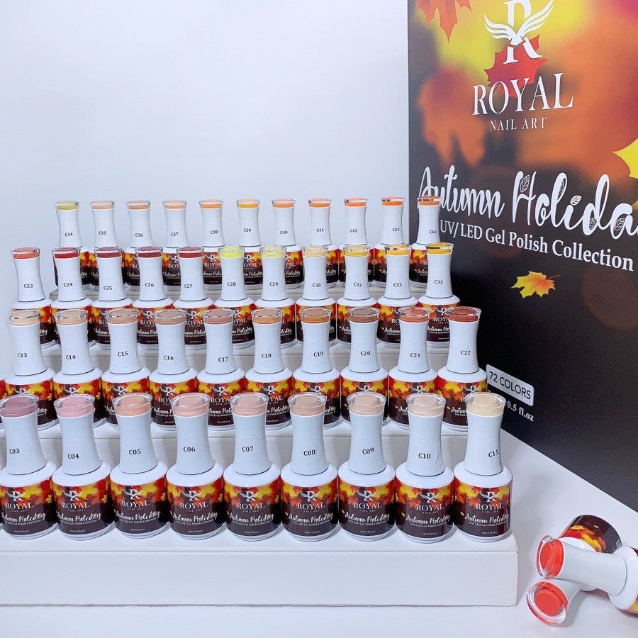Royal Autumn Holiday 72 Colors Gel Collection