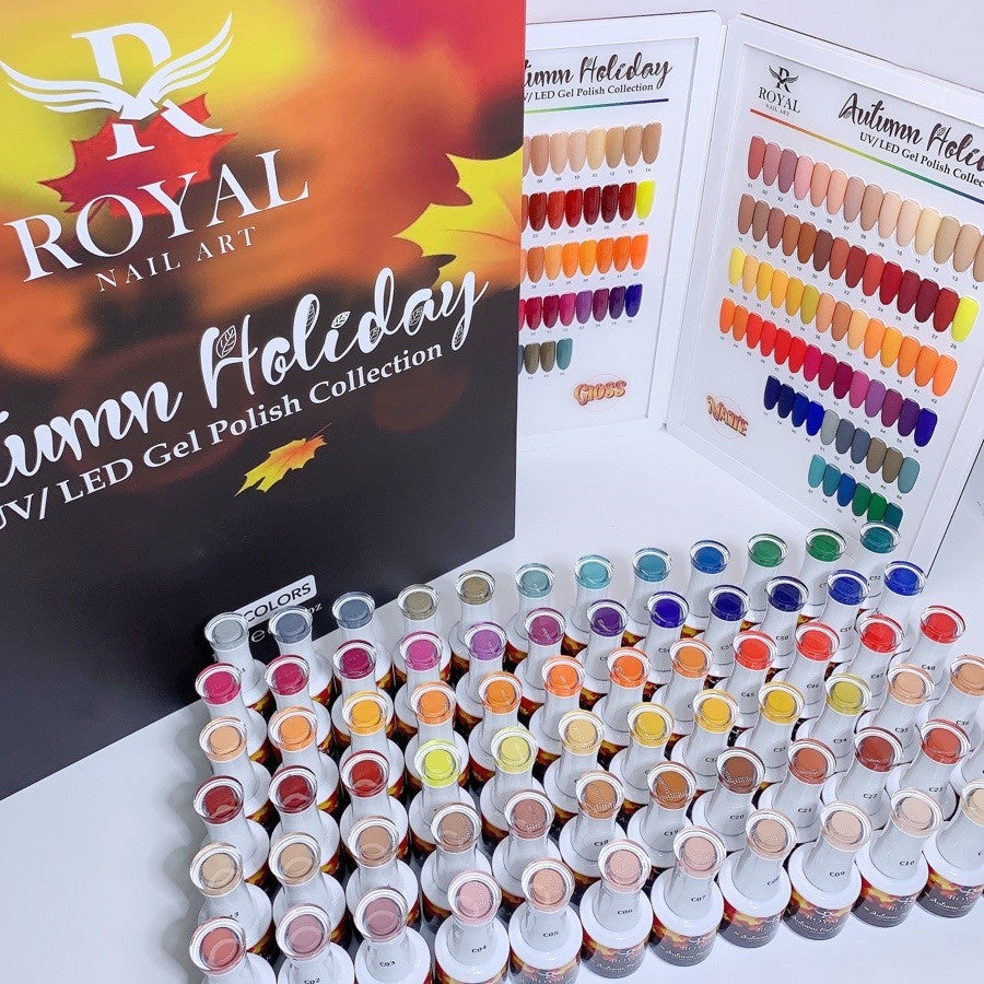 Royal Autumn Holiday 72 Colors Gel Collection