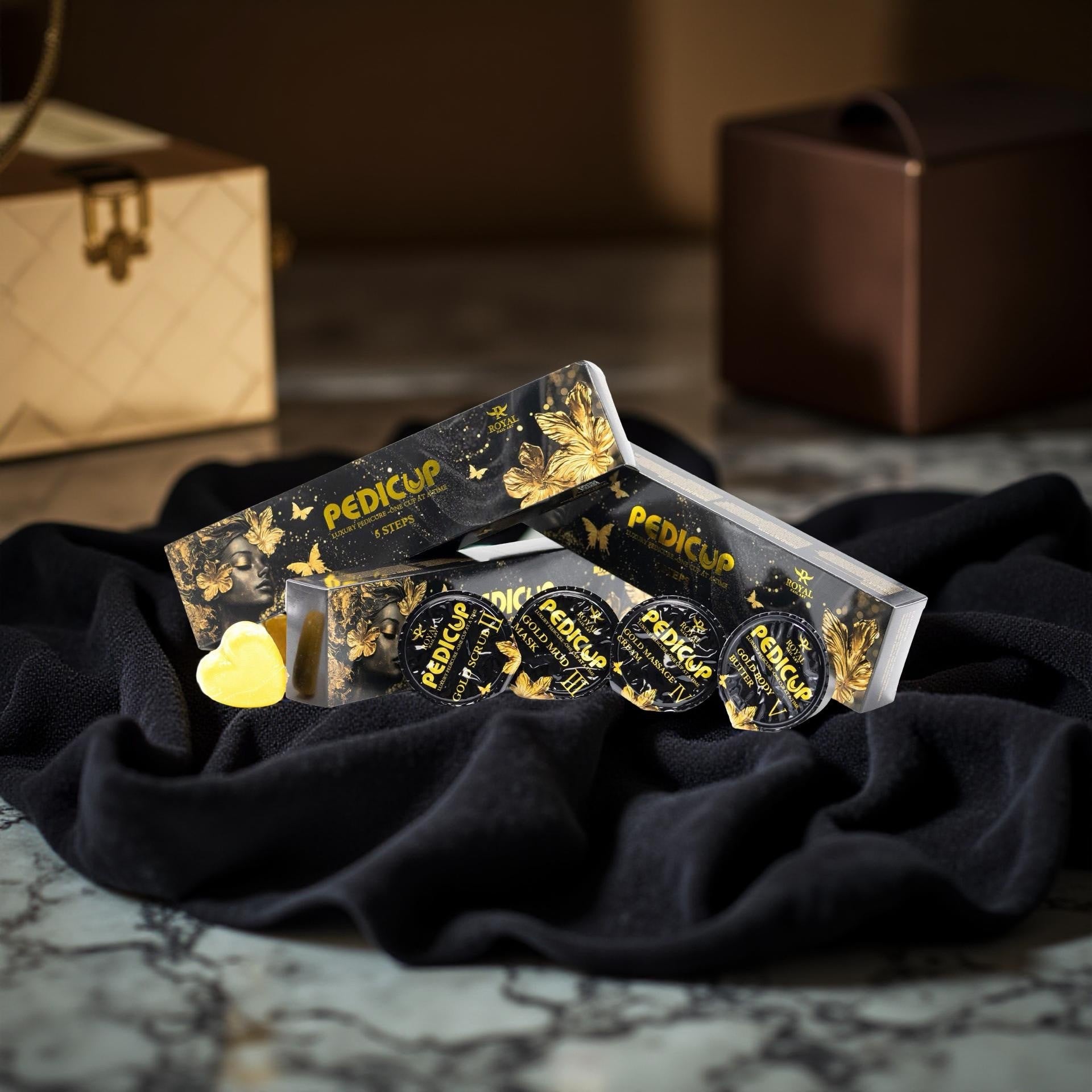 Super Deal 5 Steps Làm Chân Super Luxury Royal PediCup