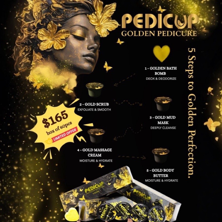 Super Deal 5 Steps Làm Chân Super Luxury Royal PediCup