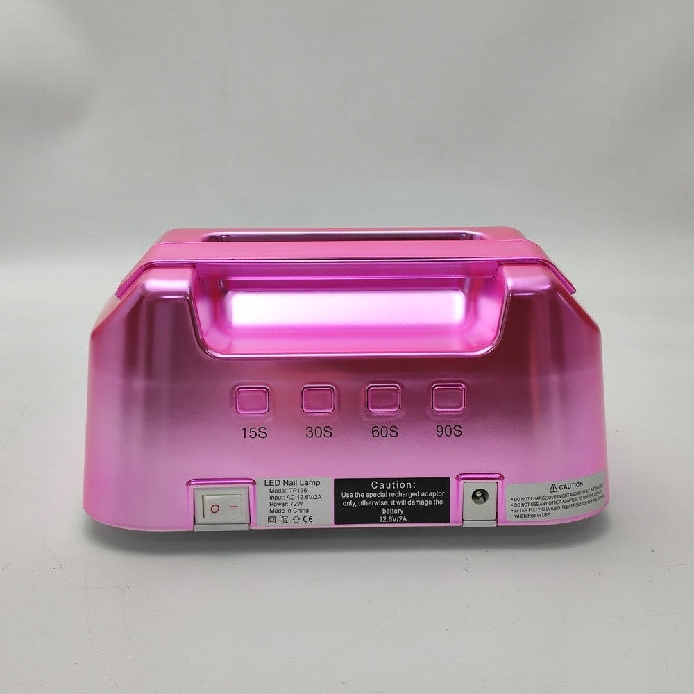 2026 PINK "Công Chúa" New Verson HIGH QUALITY LED CORDLESS NAIL LAMP