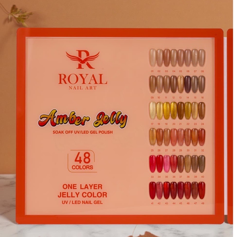 Cateyes Amber JELLY Collection 48 Màu