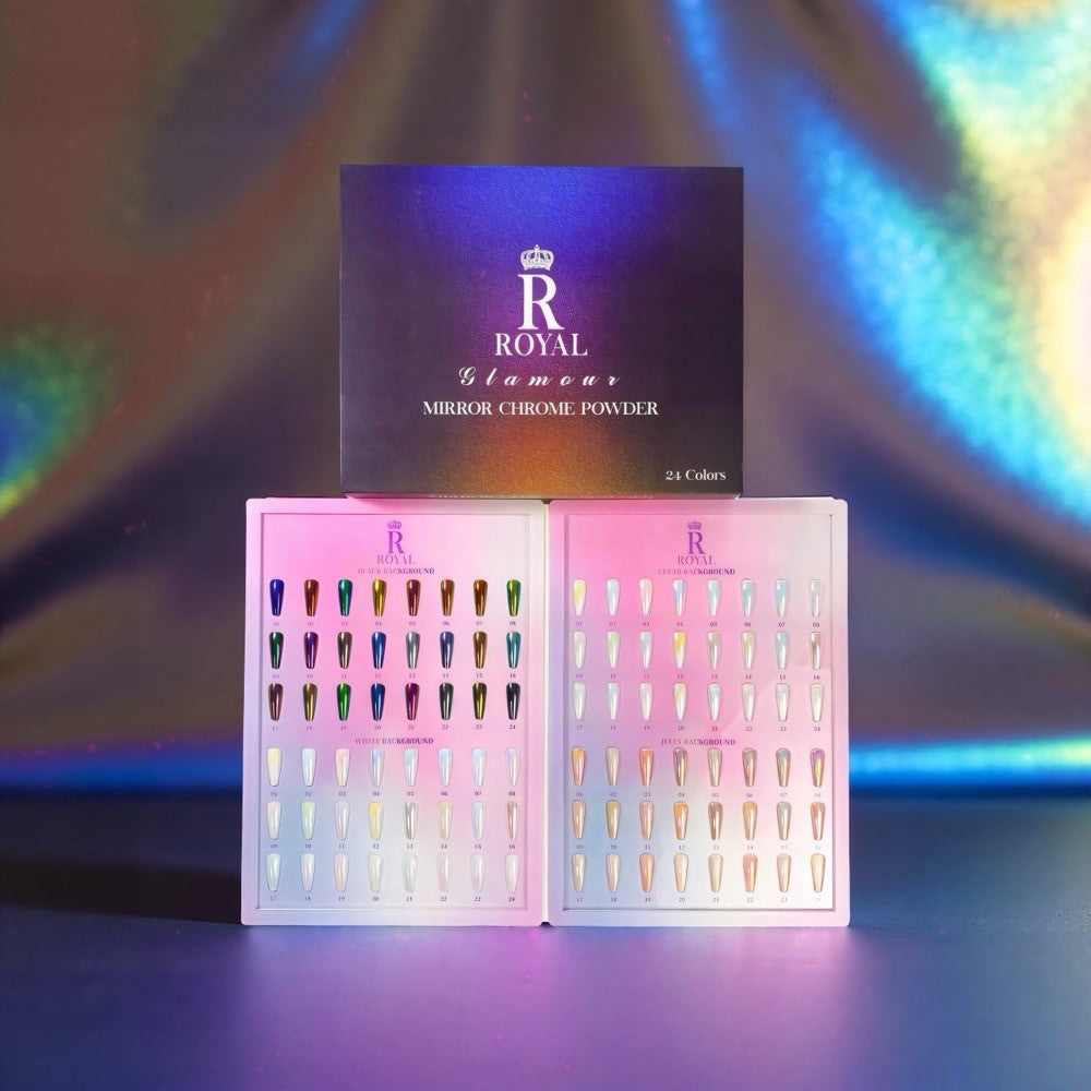 Royal Aurora Mirror Chrome 24 Màu (New Chrome Cực Quang)