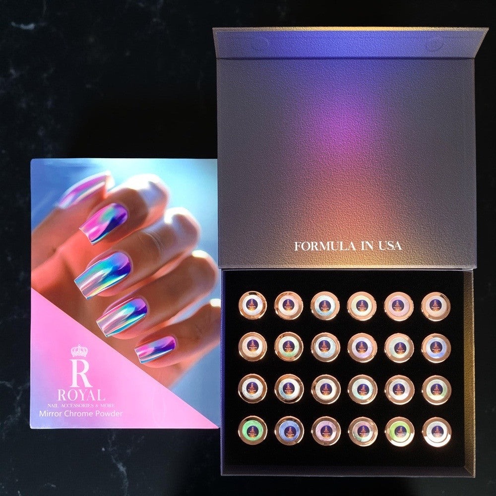 Royal Aurora Mirror Chrome 24 Màu (New Chrome Cực Quang)
