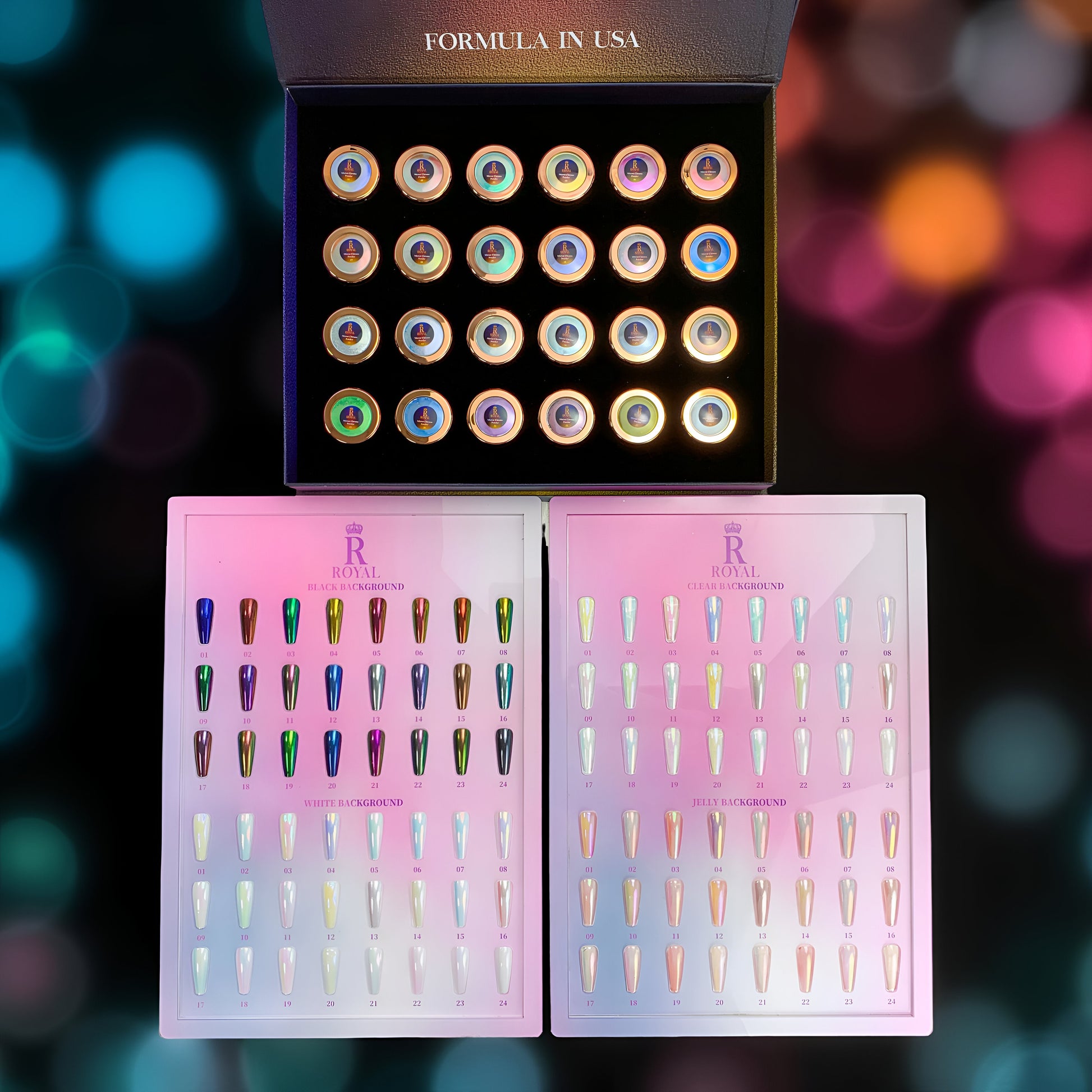 Royal Aurora Mirror Chrome 24 Màu (New Chrome Cực Quang)