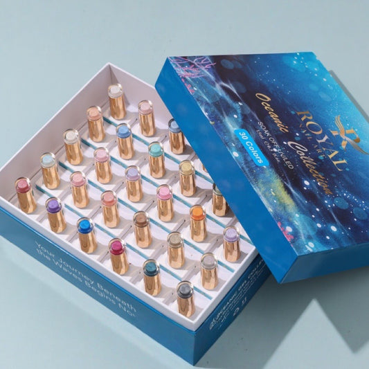 Royal Pearl Gel Aurora Oceanic Collection of 30 colors