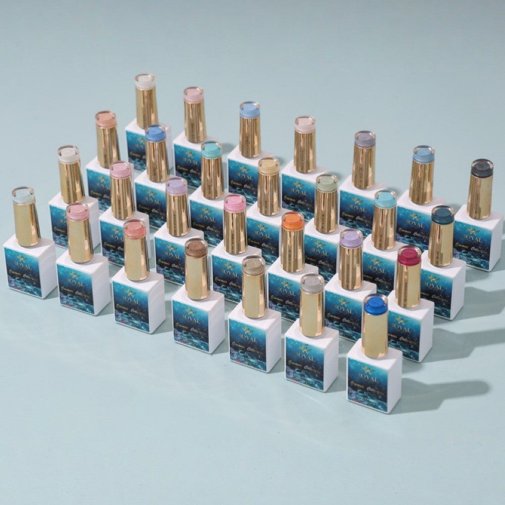 Royal Pearl Gel Aurora Oceanic Collection of 30 colors