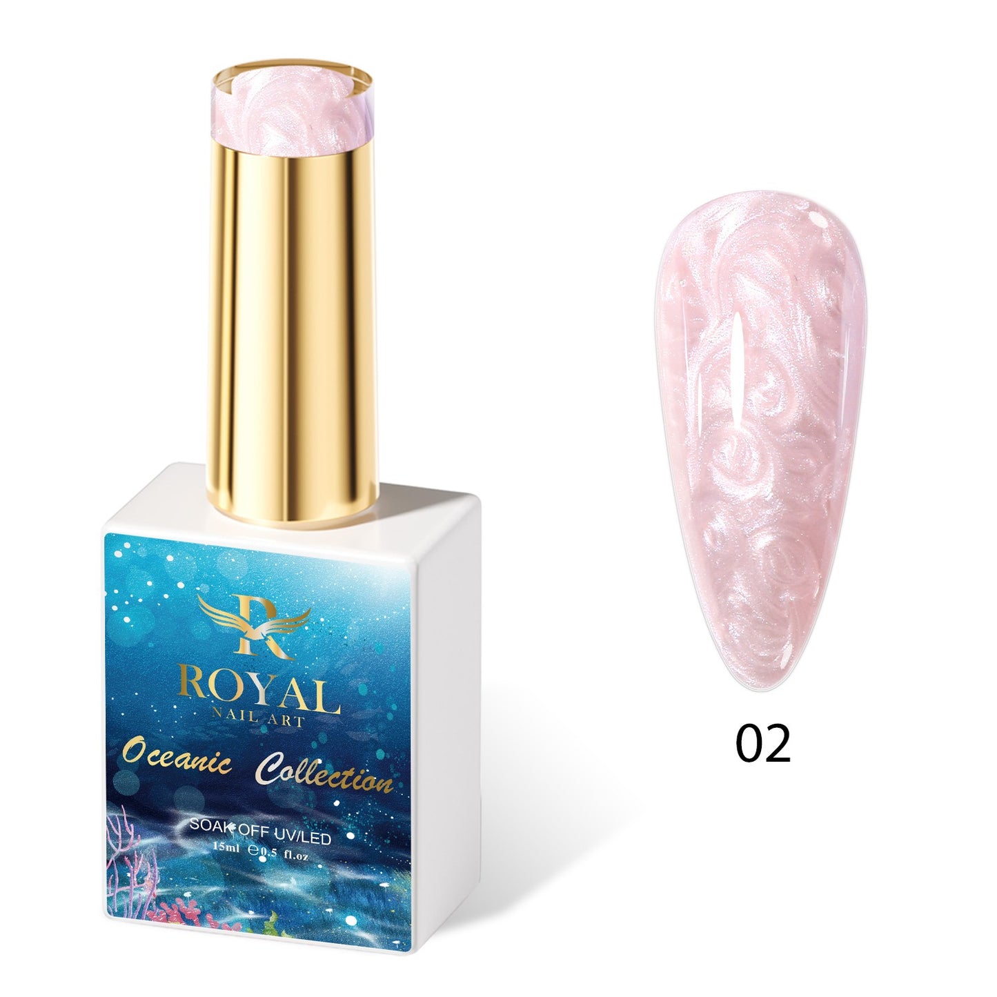 Royal Pearl Gel Aurora Oceanic Collection of 30 colors