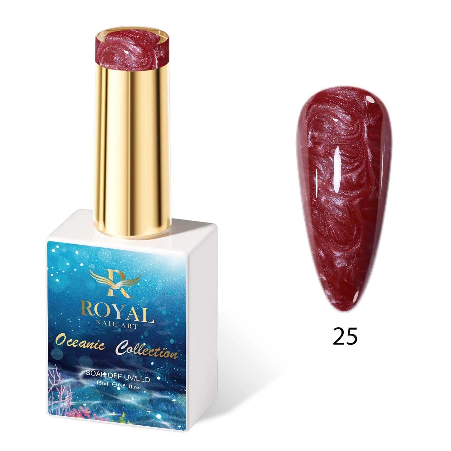 Royal Pearl Gel Aurora Oceanic Collection of 30 colors