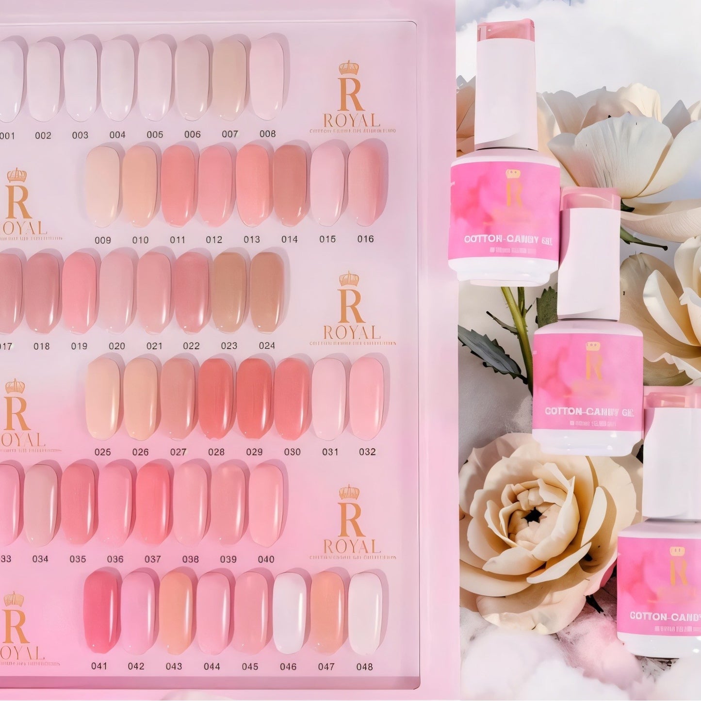 Royal Cateyes Cotton Candy Set 48 Colors