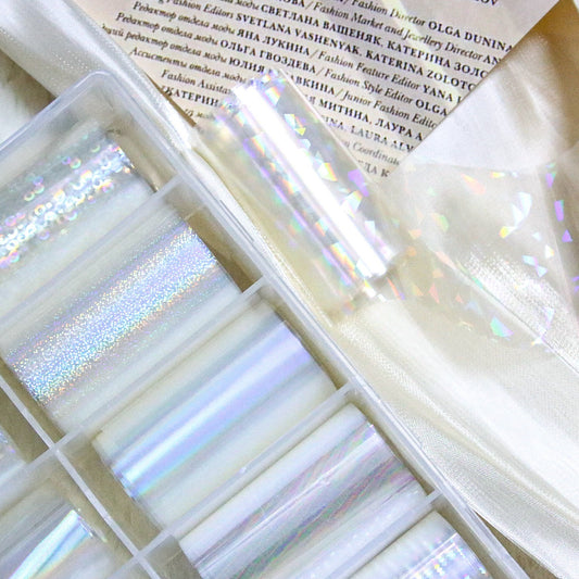 Foil Tranfer Khổng Tước 7 Màu Loại Mới (New)