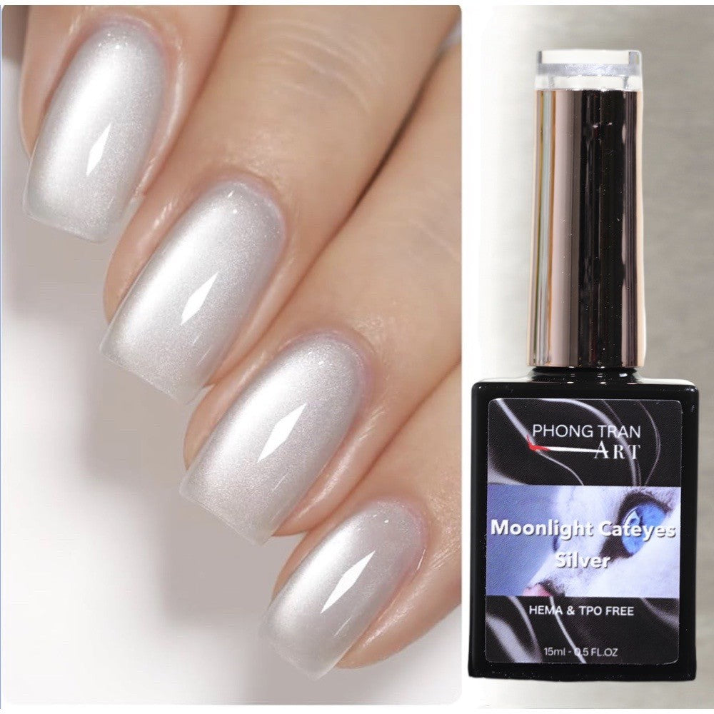 White Silver Moonlight Cateyes Chai Lẻ (New)