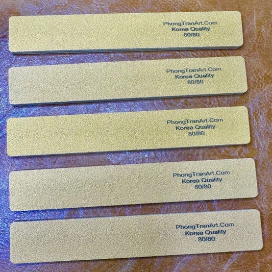 Square Golden File 80/80 Korea Quality (pack of 25)