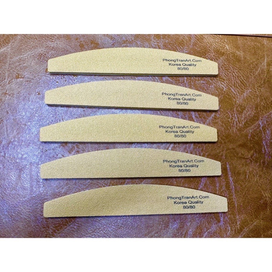 Half Moon Golden File 80/80 Korea Quality (pack of 25)